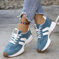 👟💥 50% RABATT! | Låga Casualskor för Damer – 4cm Plattform, Retrodesign & Halksäker!