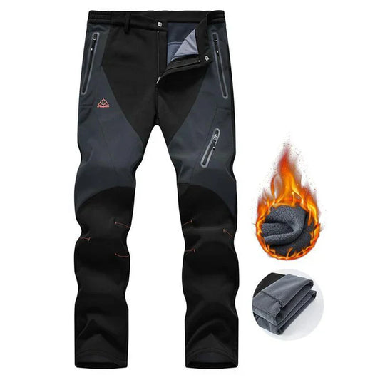 🏆 LAST DAY SALE – 50 % RABATT!! 🔥 Herren Winterhose wasserdicht mit  Cargo-Hose
