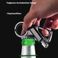 🔥Multitool Schlüsselanhänger mit Flaschenöffner – Edelstahl, Wiederverwendbar, Tragbar für Freizeit & Party