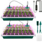 💎50% RABATT! 💎 Groningsbrickor med odlingsljus – Fuktighetskontroll, transparent och fullspektrumljus 🌱💡