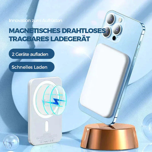 🔋 1x Laden, 3x Power – Tragbare magnetische Powerbank für dein Universum