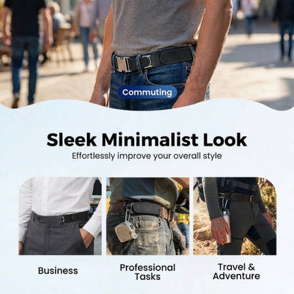 🔥⏰Köp 1 Få 1 gratis🔥Elastiskt bälte utan spänne för män och kvinnor