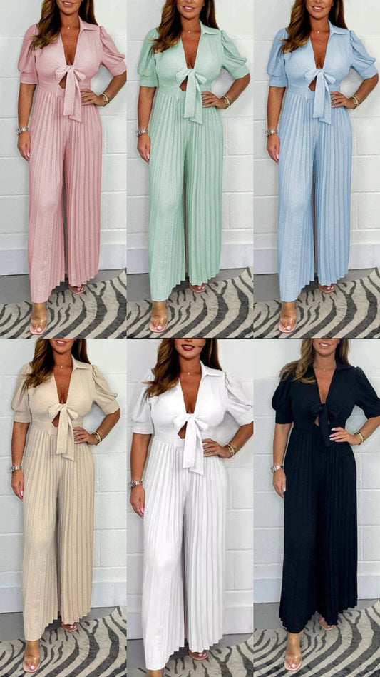 👗 Drapiertes Plissee × schlichte einfarbige, mit sanftem Rhythmus beim Gehen, geeignet für den Arbeitsweg und zum Ausgehen!