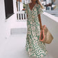 💖🌸Dams avslappnade blommiga sommarklänning👗