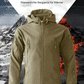 🧥 60% RABATT! ⛰️ Taktiskt Softshelljacka- & Byxset – Vattentätt, Vindtätt, Isolerande & Perfekt för Vinter/Terräng 🏔️