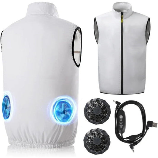 ❄️Essential summer air conditioning clothing, USB charging, strong cooling, for your summer travel!