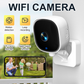 Smart WiFi-övervakningskamera | 2-Vägs Ljud & Infraröd Nattvision | För Baby, Husdjur & Hemsäkerhet