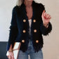 Women’s Chic Button Tassel Short Coat 🍂 – Luxe Details, Great for Autumn Daily Wear & Small Gatherings 🧥