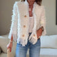 Women’s Chic Button Tassel Short Coat 🍂 – Luxe Details, Great for Autumn Daily Wear & Small Gatherings 🧥