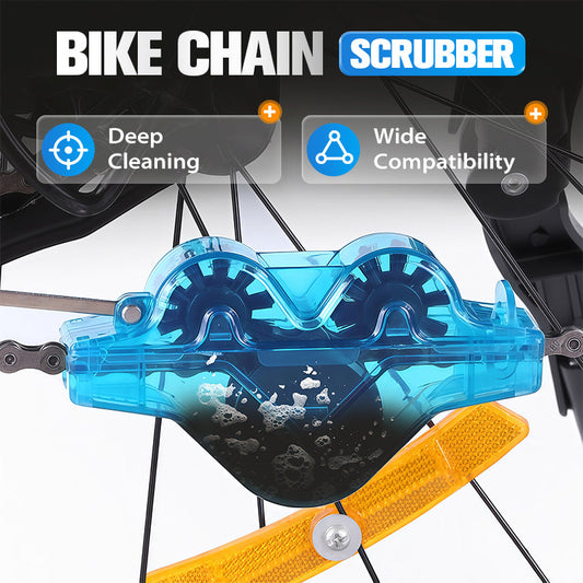 ✨ Fahrrad Anhänger-Kettenreiniger: Handfreie, schnelle Reinigung – Mountainbike & Rennrad