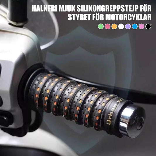🏍️ 50% RABATT HEISSER VERKÄUFER! ✨ Rutschfestes Lenkerband aus Weichem Silikon - Verbesserte Griffigkeit & Vibrationsdämpfung für Sichereres Fahren 🛡️🧤