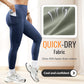 Högpresterande yogaleggings med fickor & 4‑vägs stretch