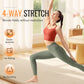 Högpresterande yogaleggings med fickor & 4‑vägs stretch