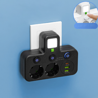 🔌2026 SPECIALERBJUDANDE - 49% RABATT⚡Smart grenuttag med USB-portar