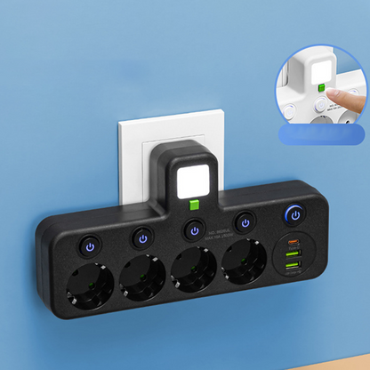 🔌2026 SPECIALERBJUDANDE - 49% RABATT⚡Smart grenuttag med USB-portar