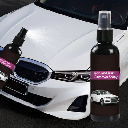 ⏳Begränsad tid 50 % rabatt⏰Snabbverkande spray för att ta bort järn och rost 🚗🏆