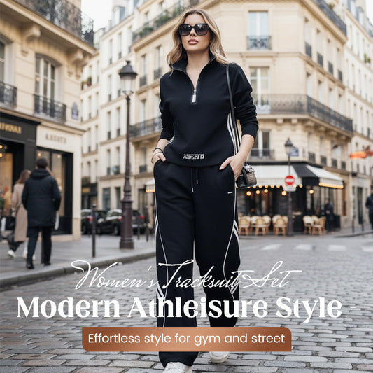 💃NEDRÄKNING TILL SPECIALERBJUDANDE 🎁🌸Dam träningsoverall med dragkedja, casual