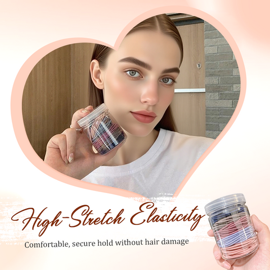 100 st högsträckande hårembar i burk – perfekt för alla frisyrer!
