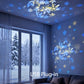 Dynamisk roterande LED-projektorlampa