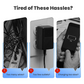 Multi-Outlet Power Strip with Long Extension Cord – USB Charging Ports Included
