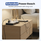 Multi-Outlet Power Strip with Long Extension Cord – USB Charging Ports Included