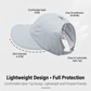 🧢 50% RABATT! ☀️ Basebollhatt med Bred Brätte – UV-skydd, Andningsbar & Perfekt För Utomhusaktiviteter 🏖️