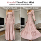 👗 50% RABATT ✨ | Maxiklänning med Fyrkantig Halsringning – Volanger & Smock för Tidlös Elegans
